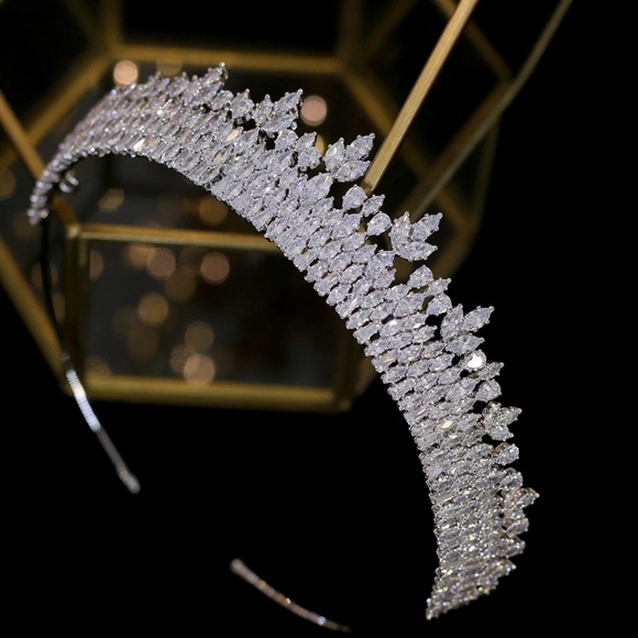 Swarovski crystal crown  tiara main image 5
